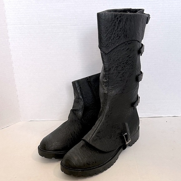 FUNTASMA GOTHAM-105, 1 1/2 Inch Flat Heel Men''s Boot SIZE LARGE never worn! - Picture 1 of 16